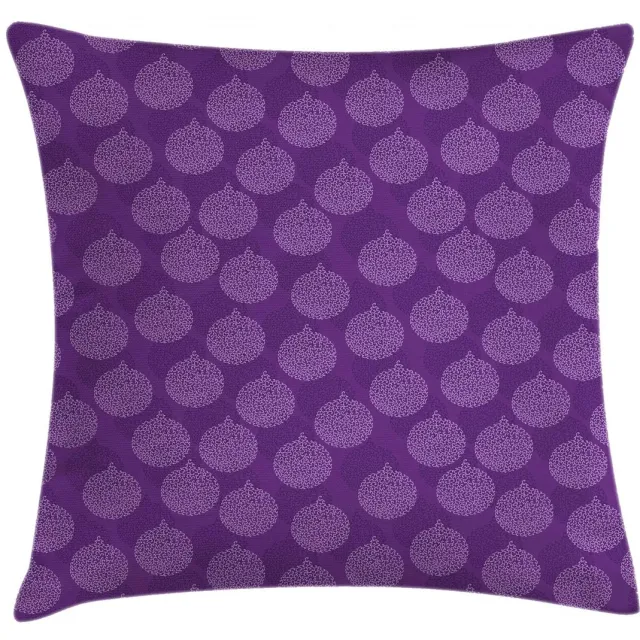 ABAKUHAUS Abstrakt Kussenhoes – Dubbelzijdig bedrukt – 40×40 cm – violet/lavendel Violett und Lavendel