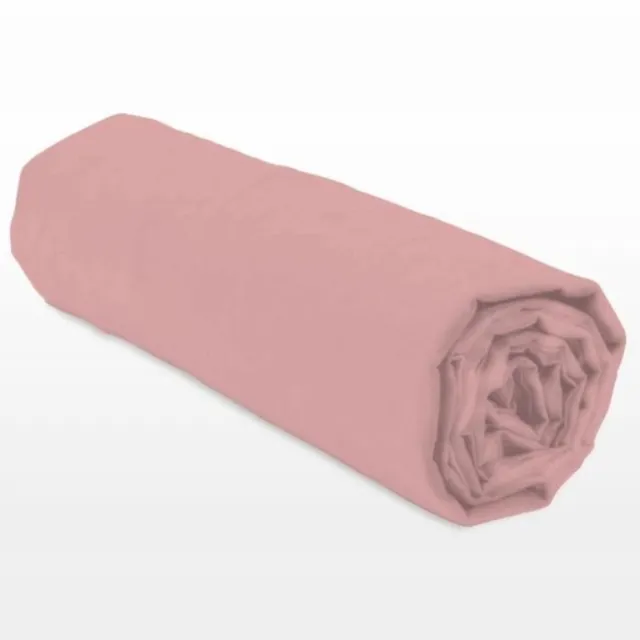 LOVELY HOME Hoeslaken - LOVELY HOME - LH71629 - 90 x 190 + 30 cm - Roze