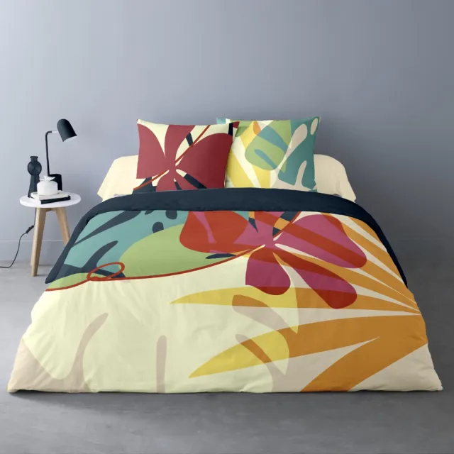 Better Nights Luxe dekbedovertrek Ilias met 2 kussenslopen - 100% katoen percale geel