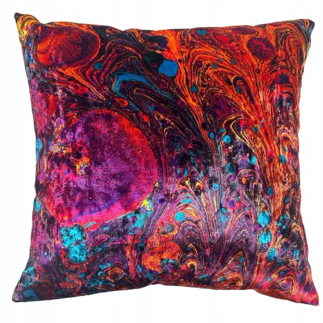 art+design Luxe Velours Kussenhoes Dubai Stijl 40x40 cm - Elegante Decoratie multicolor
