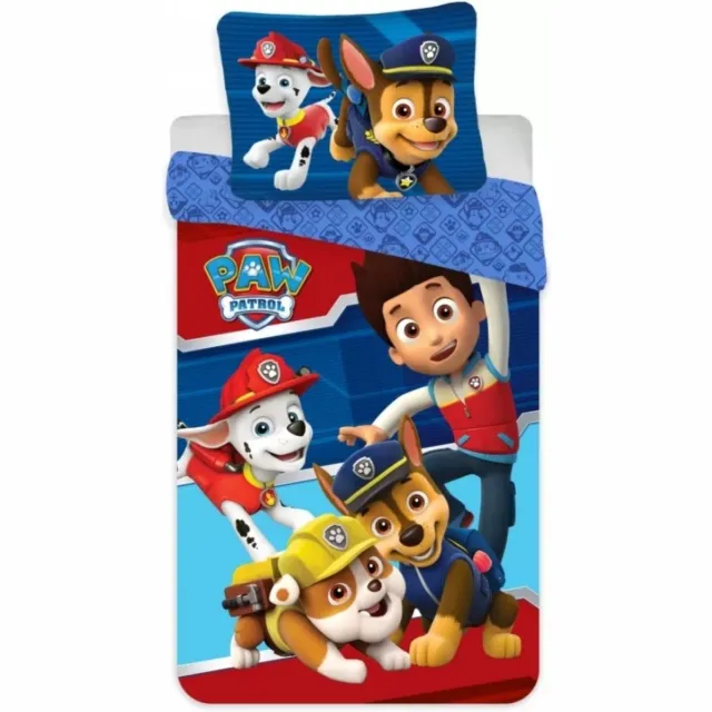 PAW Patrol Dekbedovertrek friends 140 x 200 cm - 70 x 90 cm - Polyester multicolor