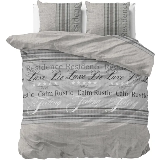 Sleeptime Recidence - Dekbedovertrekset - Tweepersoons - 200x200/220 + 2 kussenslopen 60x70 - Wit