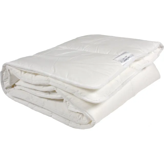 Polydaun Micky kinderdekbed - enkel - Isocraft® vulling - 100x135 cm wit