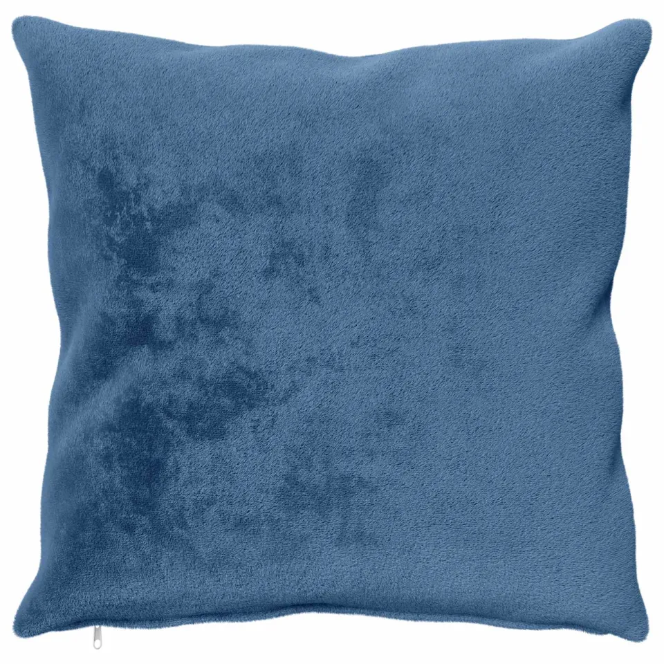vidaXL Kussensloop 2 st HEERLEN Lichtblauw 80 x 80 cm Flanel