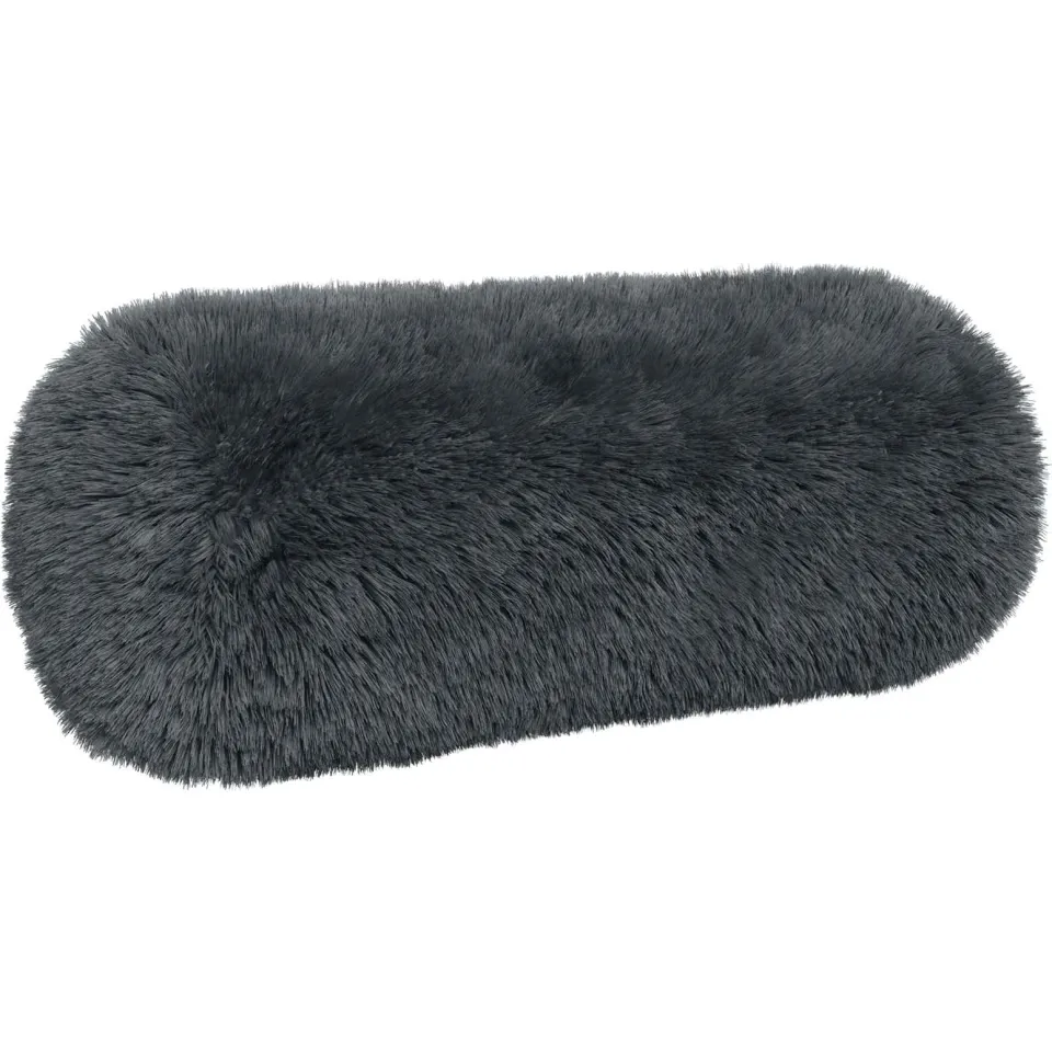 vidaXL Kussensloop 6 st HEERLEN Antracietkleurig Dia. 15 x 40 cm Anthraciet