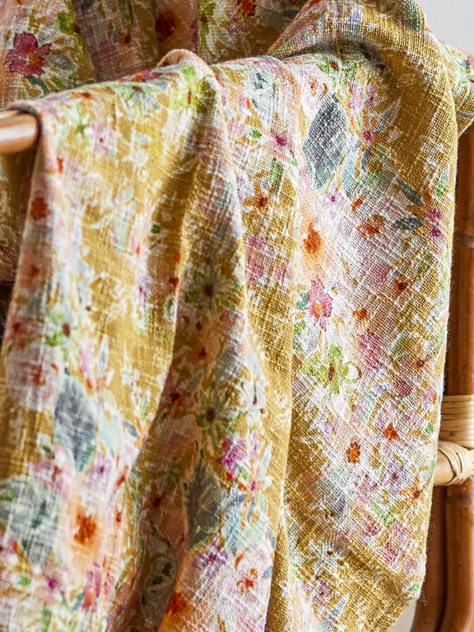 Creative Collection Manoj plaid mosterdgeel, foto 6
