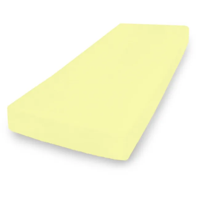 Matex Premium - Hoeslaken - Jersey - 150/160x190/200 cm - Krem