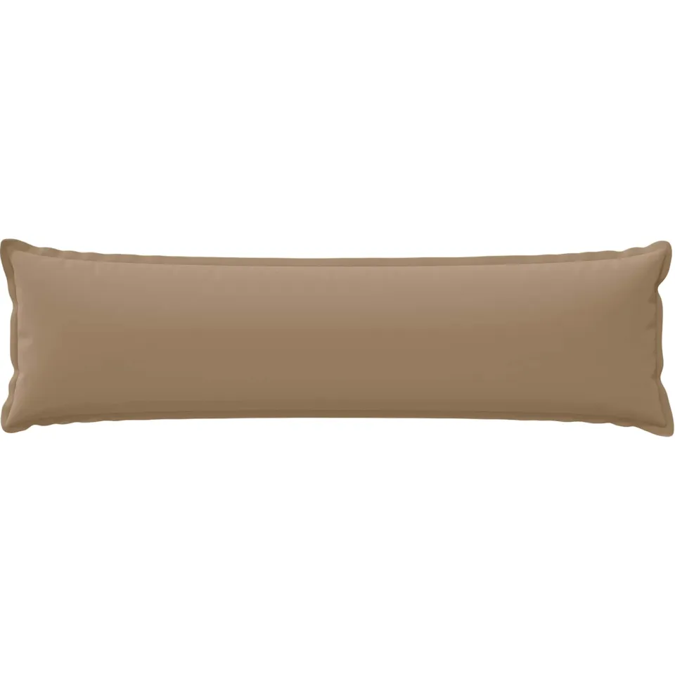 vidaXL Kussensloop HOUTEN Taupe 40 x 145 cm Polyester, foto 4