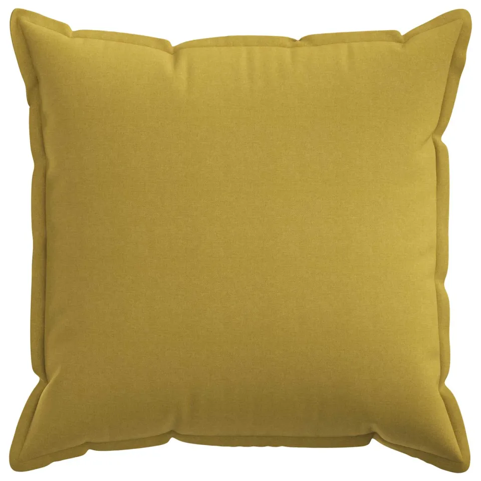 vidaXL Kussensloop 6 st HOUTEN Lichtgroen 55 x 55 cm Faux Linnen