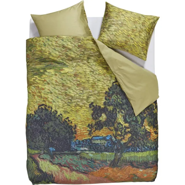 Beddinghouse x Van Gogh Museum Evening Twilight dekbedovertrek - Oker