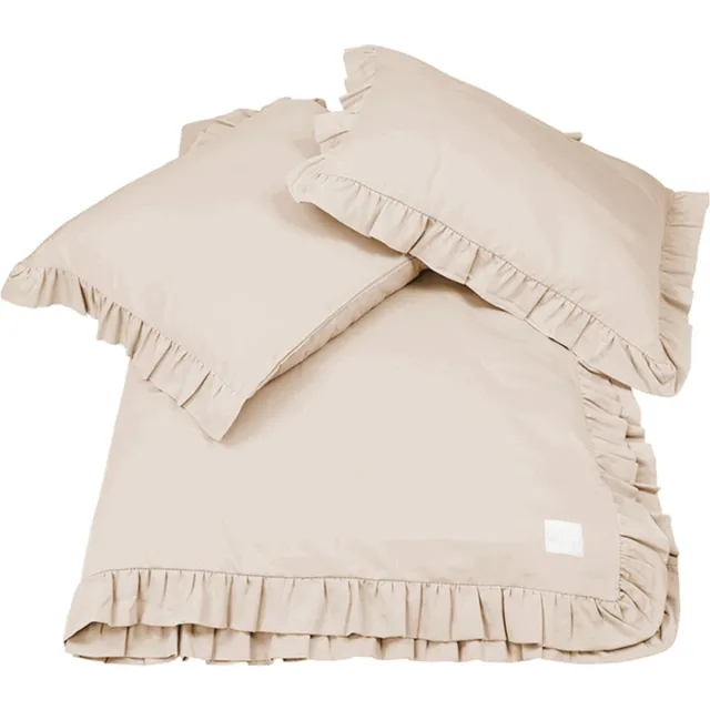 Cotton & Sweets Dekbedovertrek Margaret Nude Beige