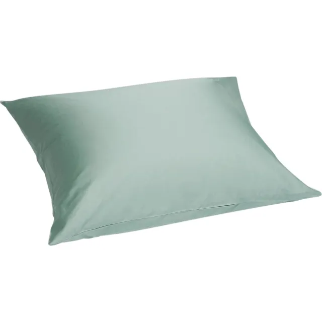 Yumeko kussensloop katoensatijn zeegroen 50x60 - Bio, eco & fairtrade - 1 stuk Sea Green