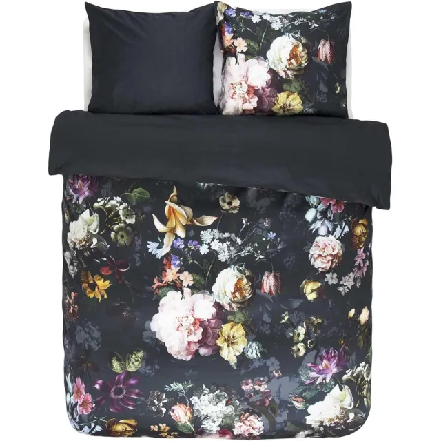 JGS Luxe Katoensatijn Beddengoed Set Met Bloemenprint Kleurjik