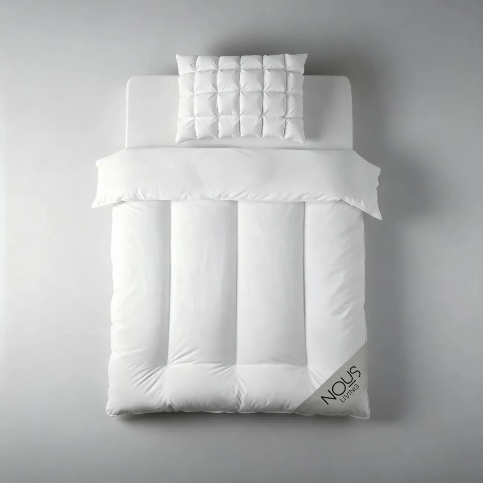 NOUS Living mega-fluffy dekbed - Extra dik & comfort Wit