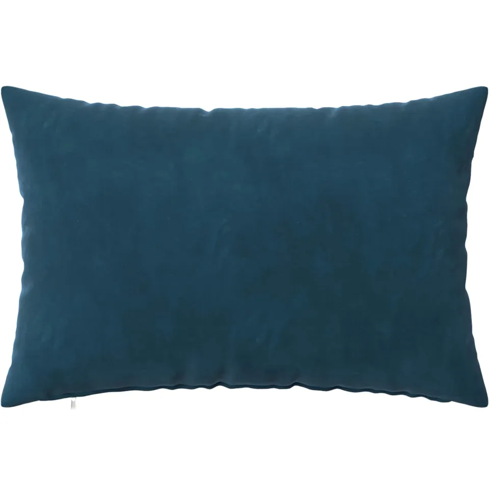 vidaXL Kussensloop 2 st HEERLEN Blauw 40 x 60 cm fluweel, foto 3