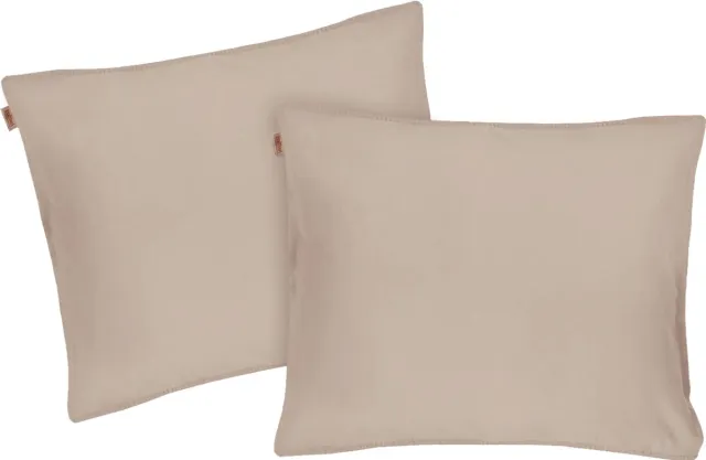 Gualtheri Home kussenslopen - 60x70 cm - Beige - Set van 2 stuks