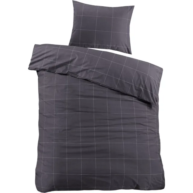 Day Dream Duuk - Dekbedovertrek - Eenpersoons - 140x200/220 cm - Grijs