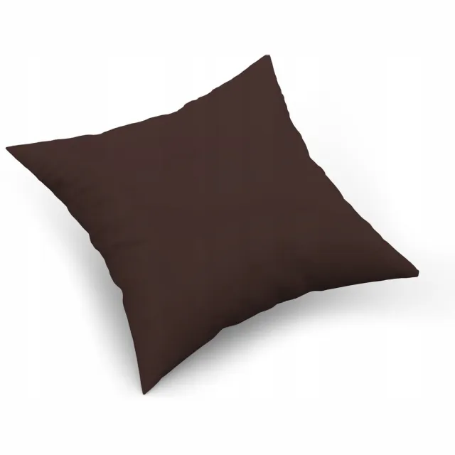 Hurtownia Tkanin Stanik Katoenen Kussensloop 40x40cm - Bruin - Nederlands Product