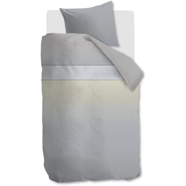 Kardol Connection dekbedovertrek - Eenpersoons - 140 x 200/220 cm - Groen