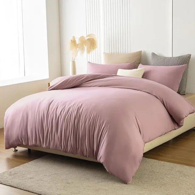 Gtb Dekbedovertrek 180x200 - Dekbedovertrek - Dekbed - Roze - 200cm x 180cm x 3cm