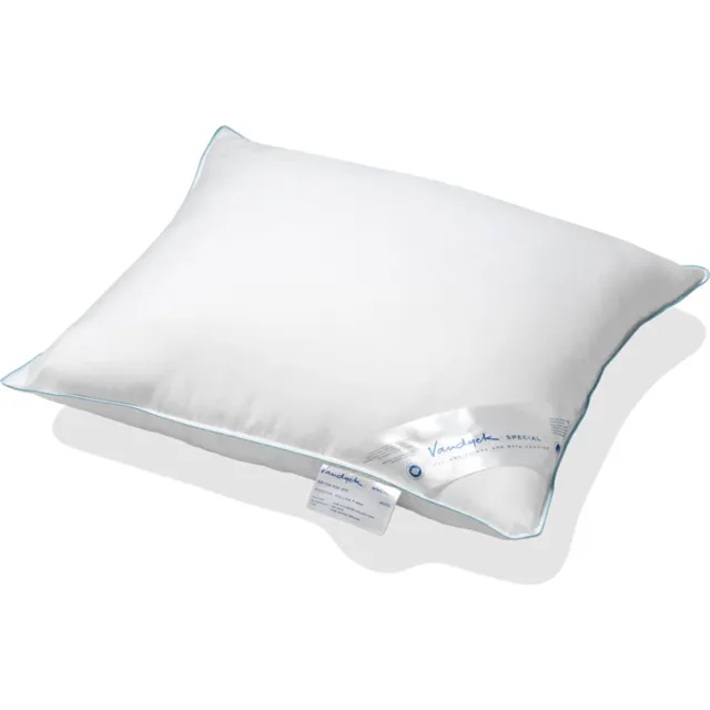 Vandyck Hollow Fiber synthetisch hoofdkussen wit