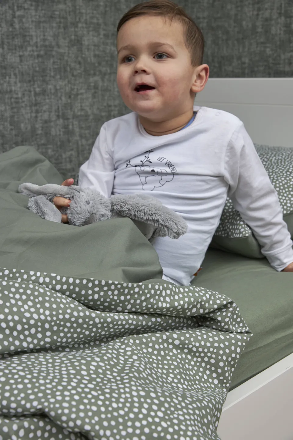 Meyco jersey juniorbed hoeslaken 70x140/150 cm forest green, foto 4