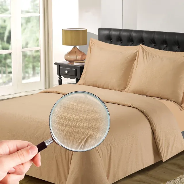 Zydante Hotel Home Collection - Dekbedovertrek - Aberdeen - 1* Wit