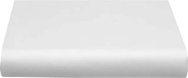 Cinderella Dubbel Jersey Hoeslaken - 1 persoons - Ook Geschikt voor Boxspring - 80/90x210/220 & 100x200 - tot 25 cm - Wit
