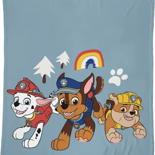 PAW Patrol Fleece plaid, Hug - 125 x 150 cm - Polyester Blauw