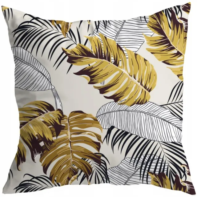 HomeView Decoratieve kussensloop 45x45 cm, zachte stof, levendige kleuren