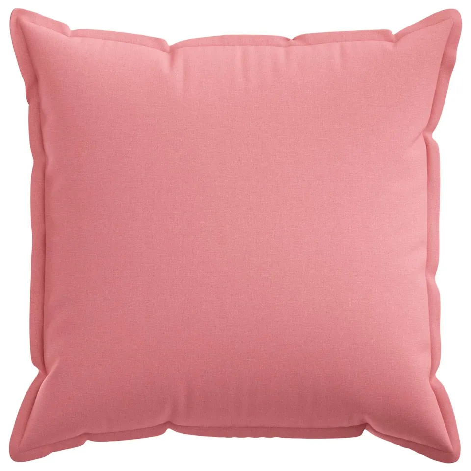 vidaXL Kussensloop 6 st HOUTEN Roze 70 x 70 cm Faux Linnen