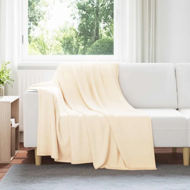 vidaXL Kleden 24 st Crèmekleurig 200 x 150 cm 10,08 kg Fleece, foto 2