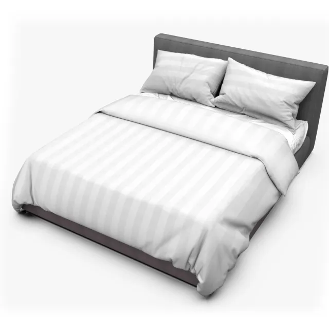 Dream Sheets New York - Dekbedovertrek - Biologisch Katoen Satijn - Nederlands Fabricaat - The Broadway - Wit