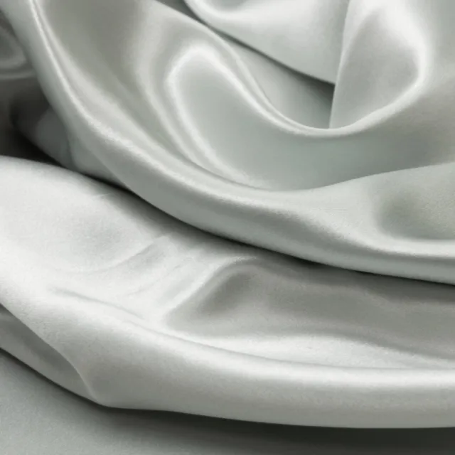 Silk Heaven 2x Zijden Kussensloop 45x65cm Maanlicht Ritssluiting 22 Momme - Kussensloop set - Luxe Silk Kussensloop 100% moerbei zijde - Zijde kussensloop - Silk Heaven - 45x65cm (voor ergonomische kussens 40x60cm) / Ritssluiting Zilver