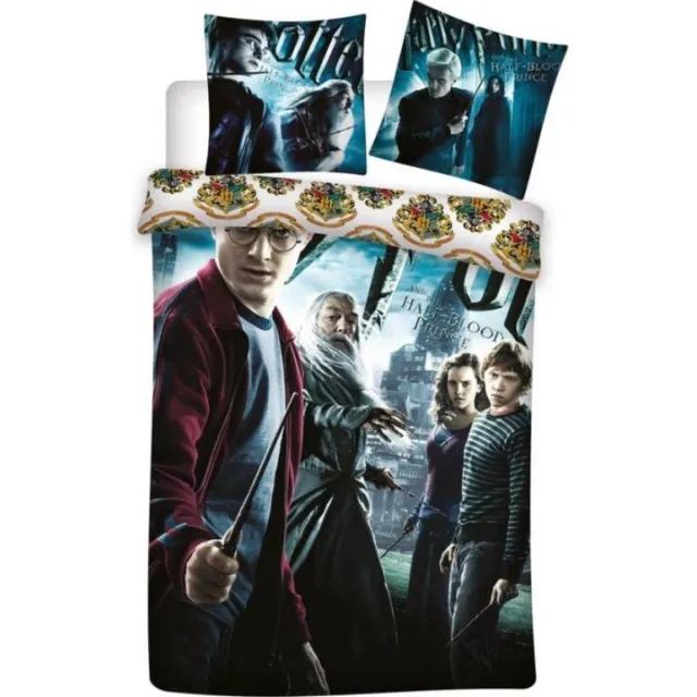 Harry Potter dekbedovertrek halfbloed prins 140 x 200 cm (70 x 90 cm) Multicolor