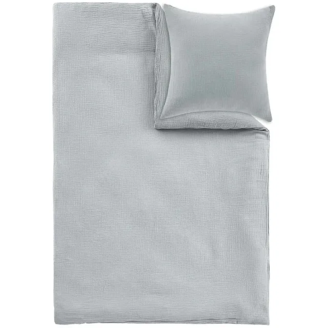 Alavya Home beddengoed Cozy Grijs 135 x 200 cm