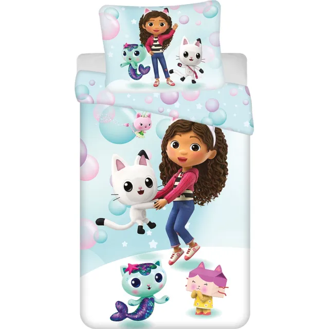 Gabby's Poppenhuis Dekbedovertrek Bubbles - Polyester Multicolor