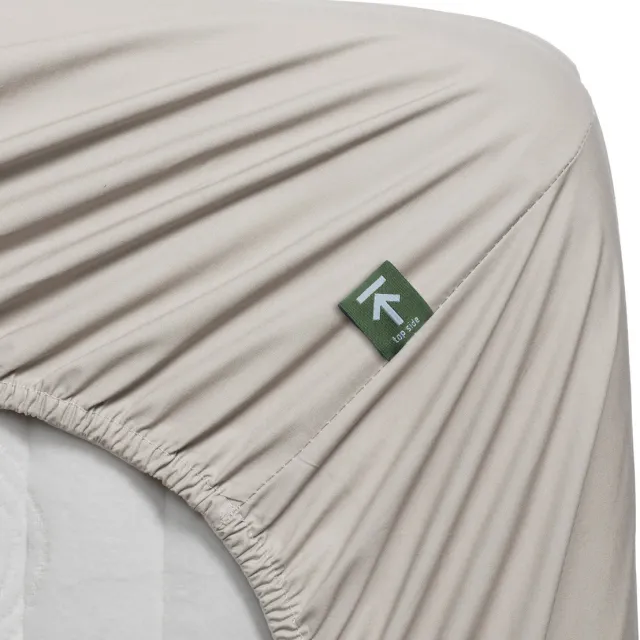 Beddinghouse Percale katoen - Topper Hoeslaken - 180x200 - Naturel