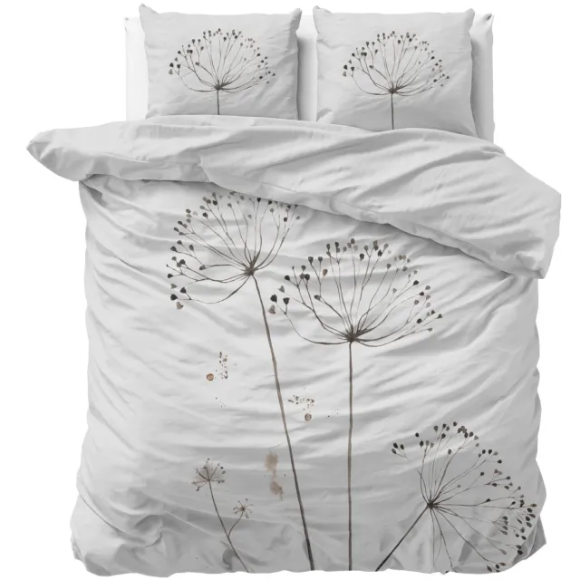 Sleeptime polyester dekbedovertrek Wit
