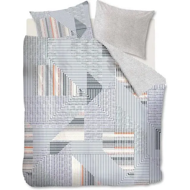 Oilily Ocean Wave - Dekbedovertrek - Lits-jumeaux - 260x200/220 cm + 2 kussenslopen 60x70 cm - Blauw