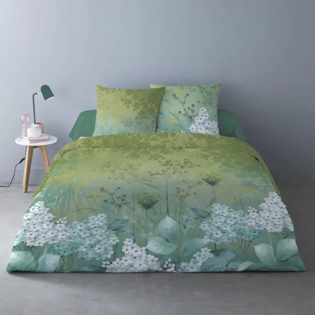 bedlin Luxe Katoen Percale Dekbedovertrek 240 x 220cm Blanchefleur Multicolor