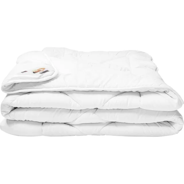 Meisterhome Enkel eenpersoons dekbed 155x220 cm. ''Het echte slapen begint bij Meisterhome®'' Wit