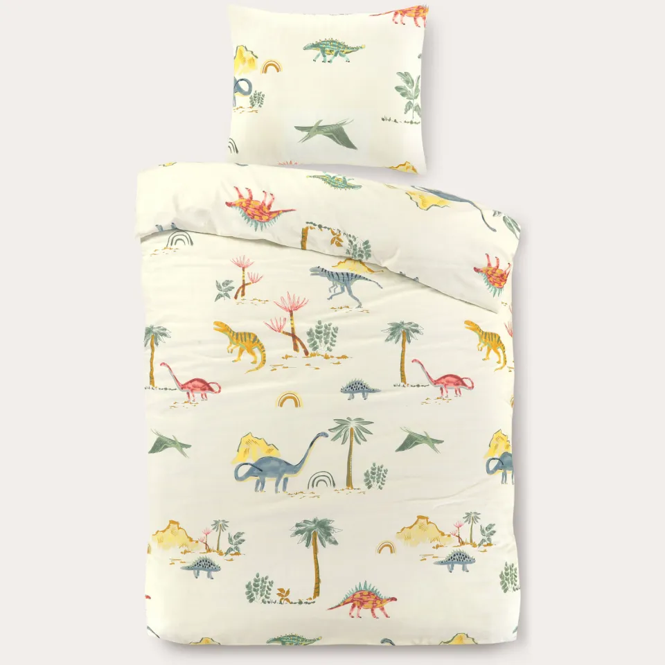 NOUS Kids katoenen dekbedovertrek kinderbed (120x150 cm) multi, foto 4