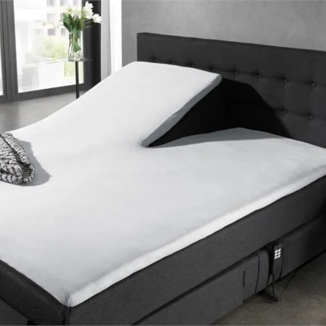 Suite sheets Split Topper Jersey Hoeslaken Wit 160 x 200/220