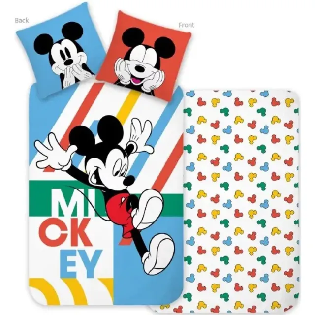 Disney Mickey Mickey Mouse Jump Dekbedovertrek - Katoen Multicolor