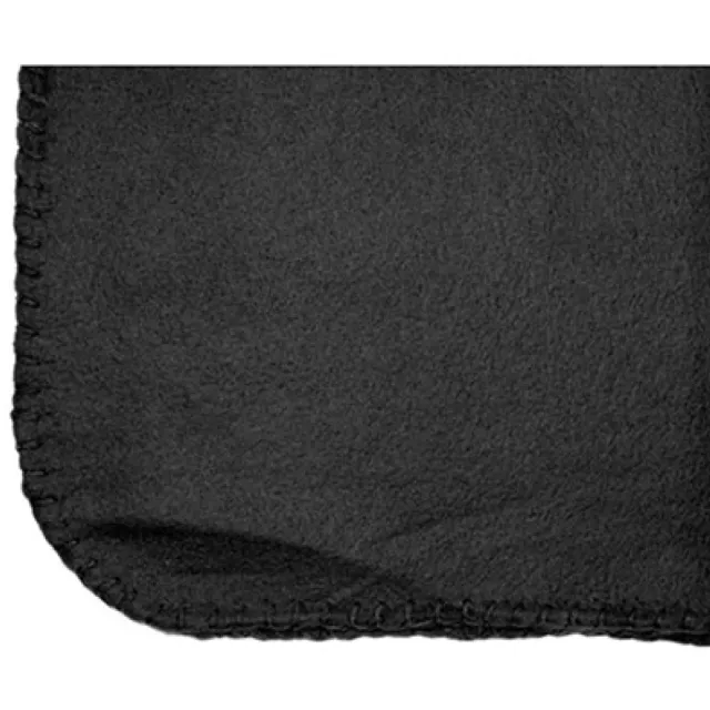 Stamina Fleece Blanket Bering - Black 02 - 160 x 130 cm