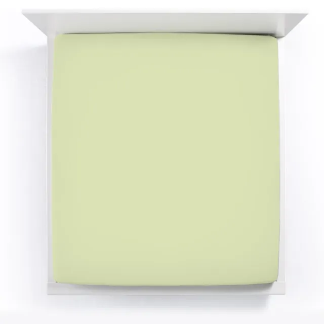 Bella Donna Alto Boxspringhoeslaken Lits-Jumeaux pistache-0532 180x200-200x220