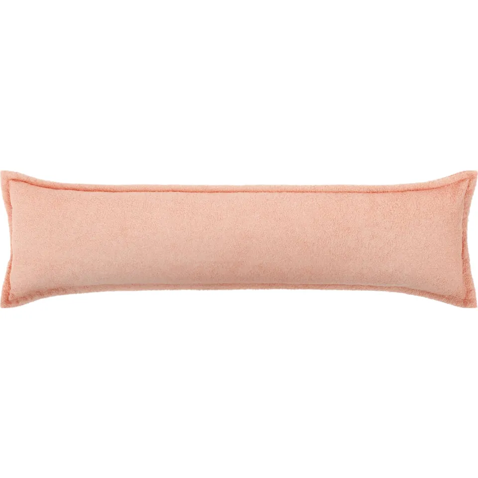 vidaXL Kussensloop 2 st HOUTEN Roze 40 x 145 cm Bouclé, foto 2