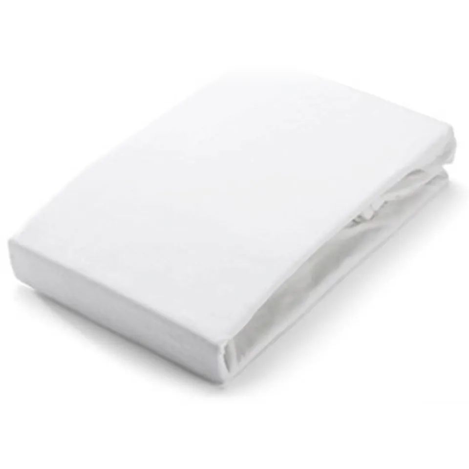 NOUS Living katoenen splittopper hoeslaken wit, foto 2