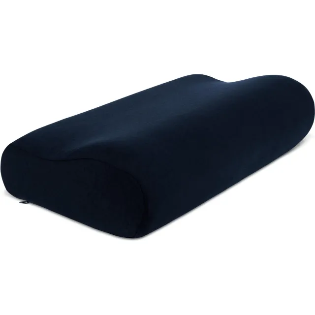 Aspero Kussensloop „Wavre“ donkerblauw